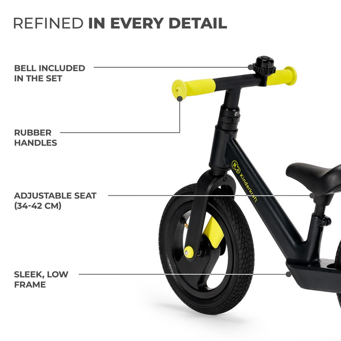 Bicicletă de Echilibru Kinderkraft Goswift, Black