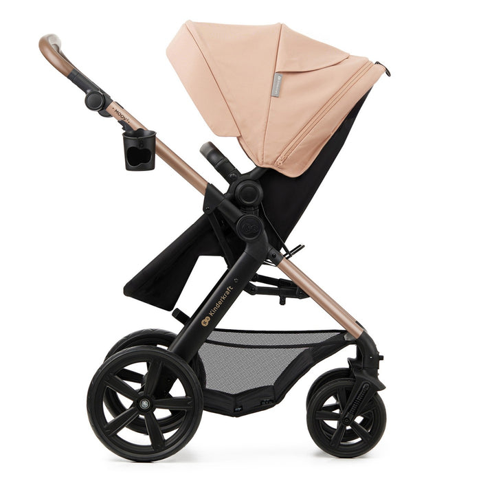 Cărucior Multifunctional Kinderkraft Moov 2 Eva 4In1 Sand Beige