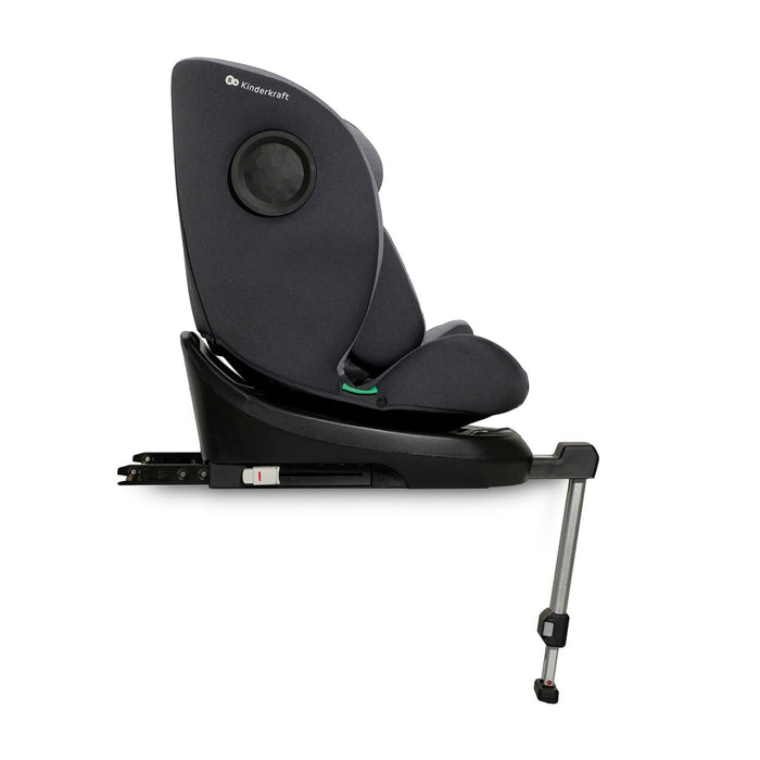 Scaun Auto I-Size, 40-150 cm, Kinderkraft I-360, Grey