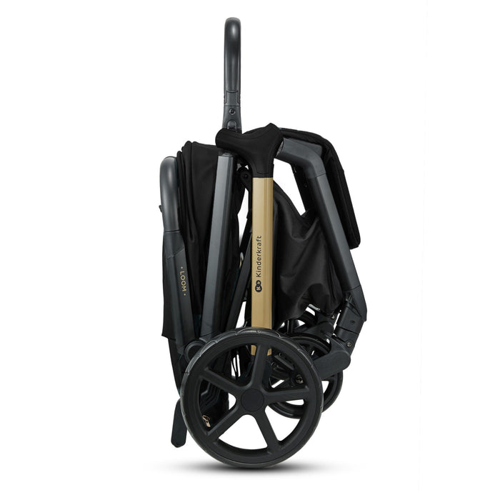 Cărucior Sport Kinderkraft Loom, 0-22 kg, Ink Black
