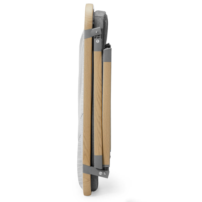 Pătuț Travel Kinderkraft Sofi, 4 in 1, Grey
