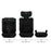Scaun Auto Kinderkraft Comfy 75-150 cm, Black