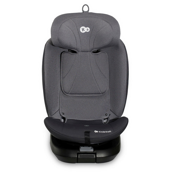 Scaun Auto I-Size, 40-150 cm, Kinderkraft I-360, Grey
