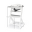 Scaun de Masă Kinderkraft Enock, 3 in 1, Full White