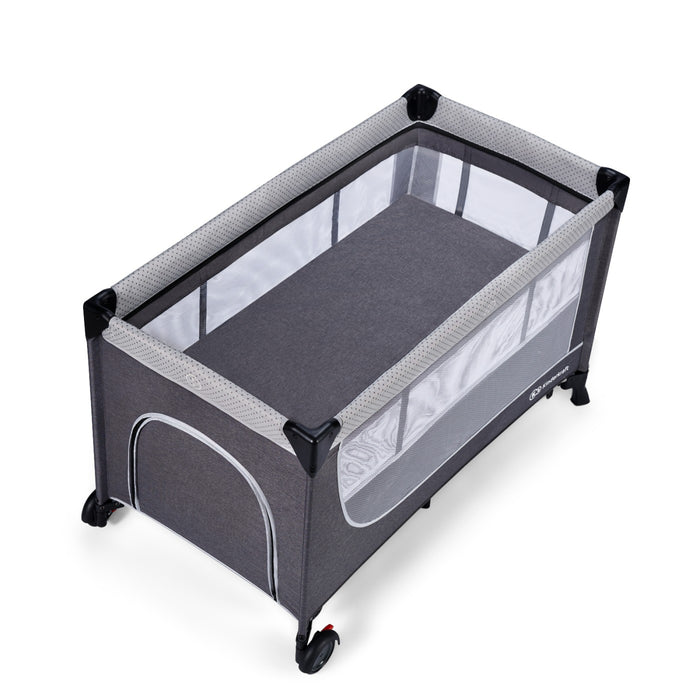 Pătuț de Calatorie Kinderkraft Leody, Grey