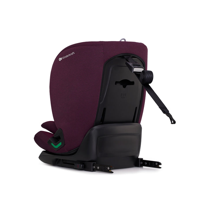 Scaun Auto I-Size, 76-150 cm, Kinderkraft Oneto 3, Isofix, Cherry Pearl