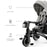 Tricicletă Kinderkraft Jazz 2, Grey