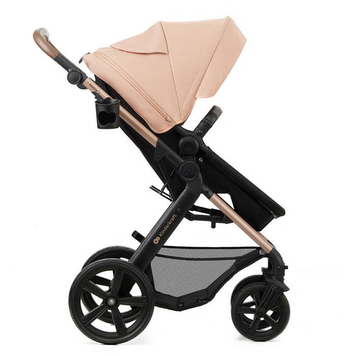 Cărucior 3 in 1 Kinderkraft Moov 2, Sand Beige