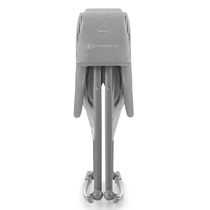 Pătuț Kinderkraft Lovi, 3 in 1, Grey