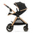 Cărucior Kinderkraft Esme, 3 in 1, Pure Black