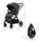 Cărucior Sport Kinderkraft Yoxi, Grey