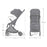 Cărucior Sport Kinderkraft Indy3, Coal Black