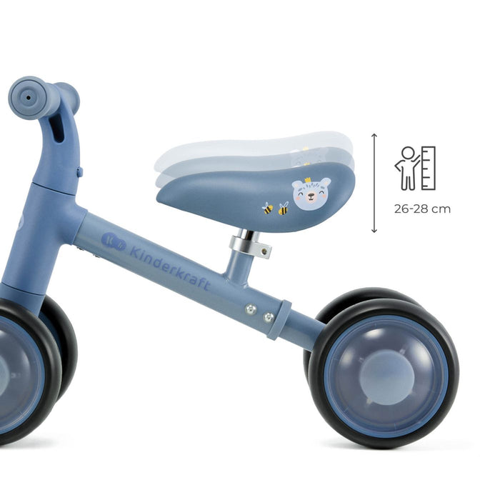 Bicicletă Echilibru Cutie Flash, Blue