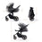 Cărucior 2 in 1 Kinderkraft Prime 2, Shadow Grey