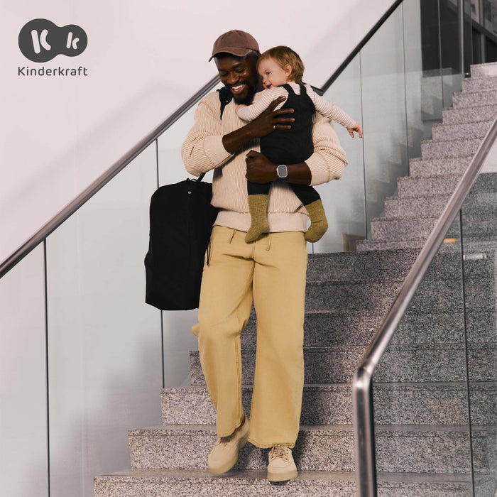 Cărucior Sport Kinderkraft Pilot 2, 0-22 kg, Midnight Black