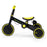 Bicicletă de Echilibru / Tricicletă Kinderkraft 4Trike, Black Volt
