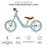 Bicicletă de Echilibru Kinderkraft Fly Plus, Baby Blue
