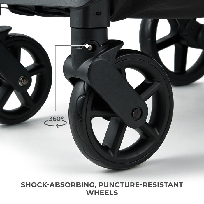 Cărucior Sport Kinderkraft Loom, 0-22 kg, Ink Black