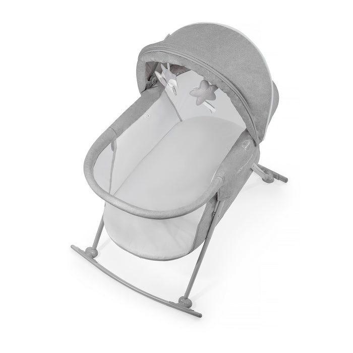 Pătuț Kinderkraft Lovi, 3 in 1, Grey