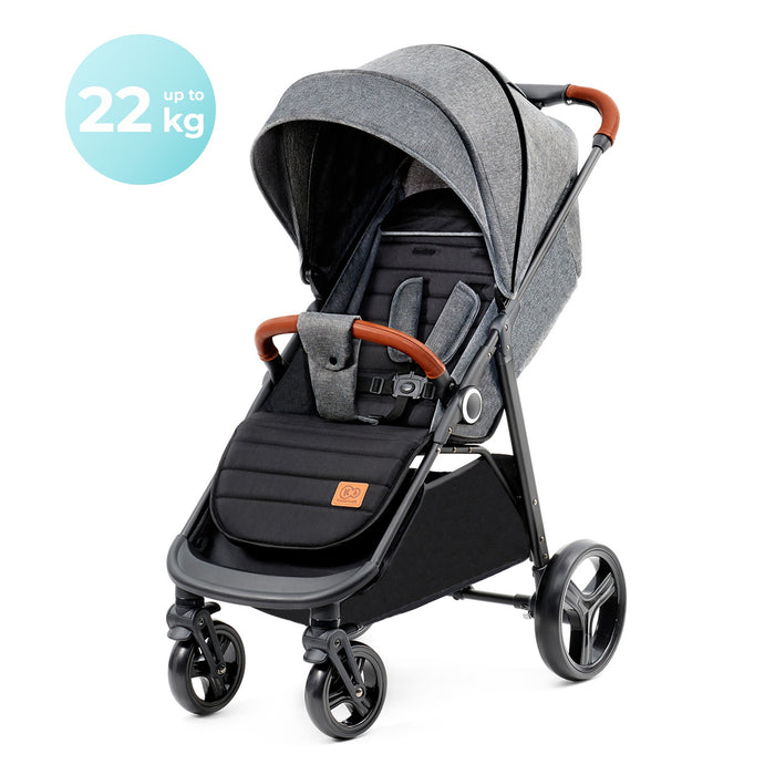 Cărucior Sport Kinderkraft Grande Plus, Grey