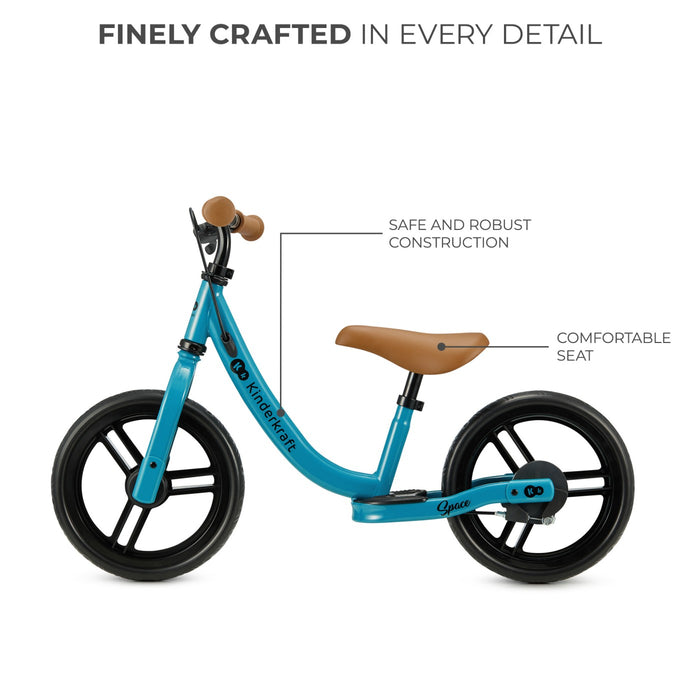 Bicicletă fără Pedale Kinderkraft Space Dark Blue