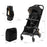 Cărucior Sport Kinderkraft Pilot 2, 0-22 kg, Midnight Black