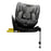 Scaun Auto Kinderkraft I-Fix, I-Size 40-150 cm, Cool Grey