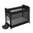 Pătuț de Calatorie Kinderkraft Moon Dream, Black