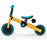 Bicicletă de Echilibru / Tricicletă Kinderkraft 4Trike, Primrose Yellow