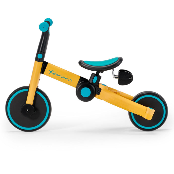 Bicicletă de Echilibru / Tricicletă Kinderkraft 4Trike, Primrose Yellow