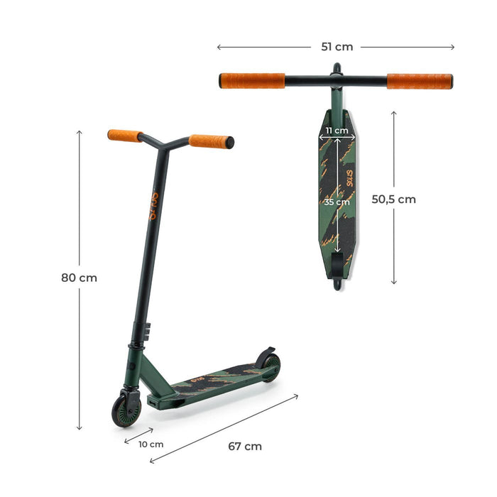 Trotinetă Kinderkraft Solis, Green