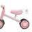 Bicicletă Echilibru Cutie Flash, Pink