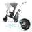 Tricicletă Kinderkraft Easytwist, Platinum Grey
