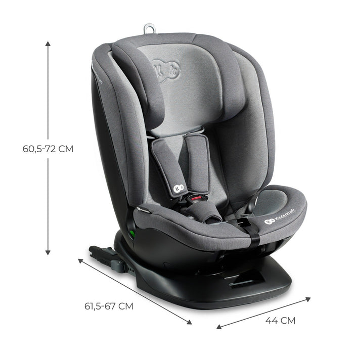 Scaun Auto Kinderkraft Xpedition 2 I-Size 40-150 cm, Grey