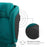 Scaun Auto Kinderkraft Unity2 100-150 cm, Green