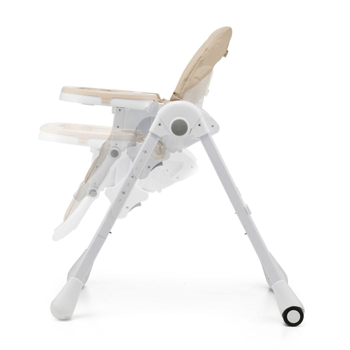 Scaun de Masă Kinderkraft Tummie, Pliabil, Beige