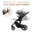 Cărucior 2 in 1 Kinderkraft Prime 2, Shadow Grey