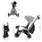 Tricicletă Kinderkraft Jazz 2, Grey