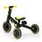 Bicicletă de Echilibru / Tricicletă Kinderkraft 4Trike, Black Volt