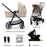 Cărucior Kinderkraft Newly, 4 in 1, Sand Beige