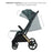 Cărucior Sport Kinderkraft Loom, 0-22 kg, Jade Green