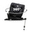 Scaun Auto I-Size, 40-150 cm, Kinderkraft I-360, Black