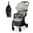 Cărucior Sport Kinderkraft Apino, 0-22 kg, Dove Grey
