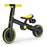 Bicicletă de Echilibru / Tricicletă Kinderkraft 4Trike, Black Volt
