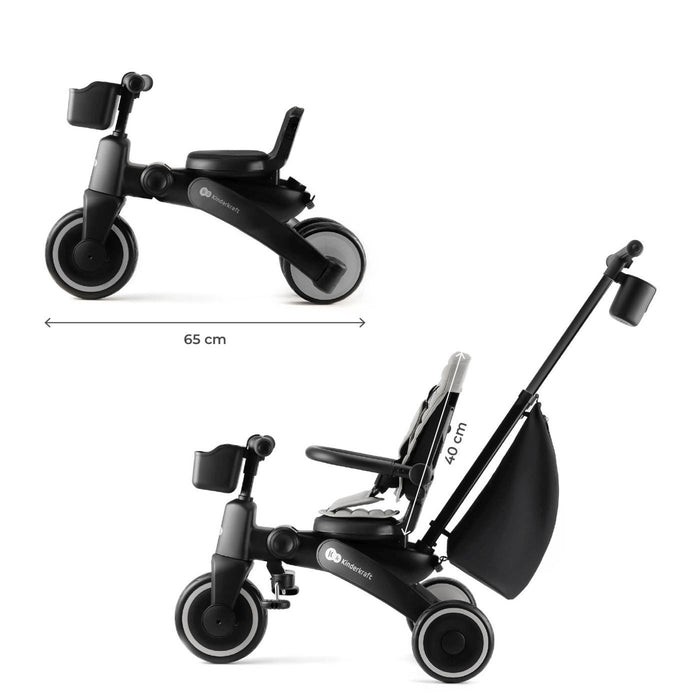Tricicletă Kinderkraft Jazz 2, Grey