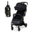 Cărucior Sport Kinderkraft Apino, 0-22 kg, Raven Black
