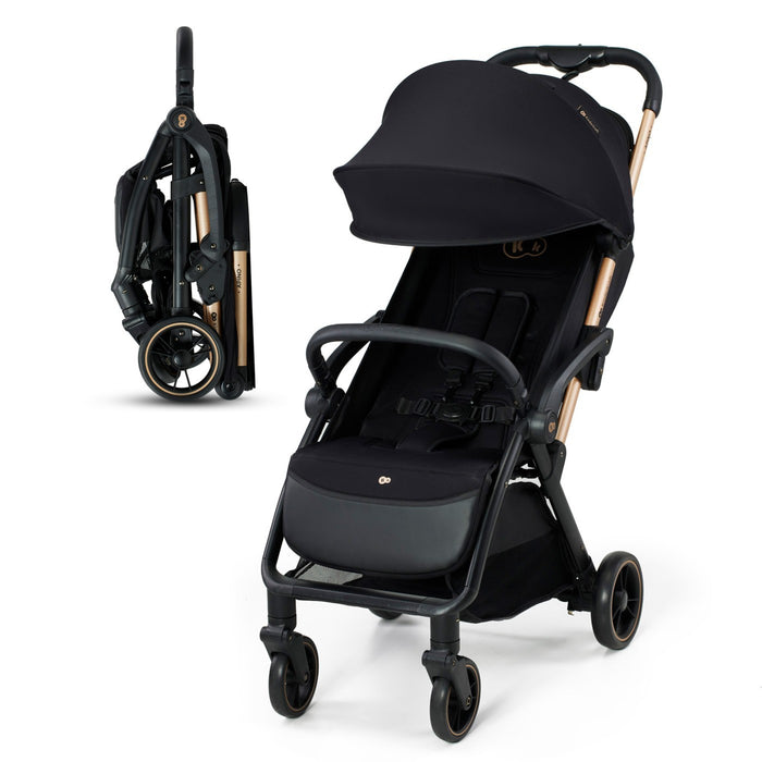 Cărucior Sport Kinderkraft Apino, 0-22 kg, Raven Black