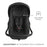Scoică Auto Kinderkraft I-Lite 40-87 cm, Black