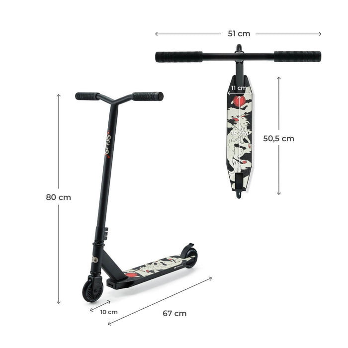 Trotinetă Kinderkraft Solis, Black