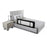 Barieră de Pat Kinderkraft Guard And Dream Black